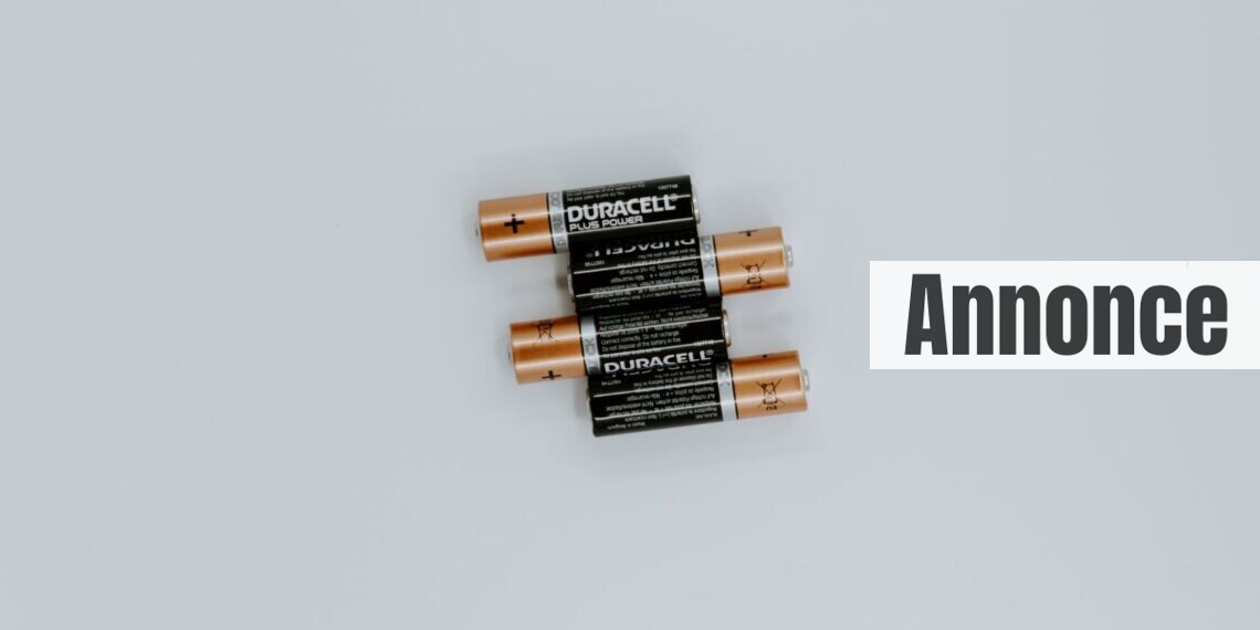 Nye batterier med kun ét klik